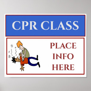 Poster CPR Classe Signer, ajouter ou modifier du texte Po
