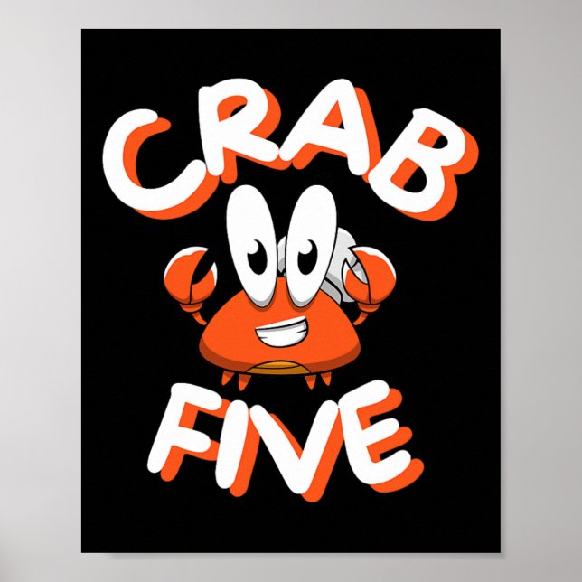 Poster Crab Five  (Devant)
