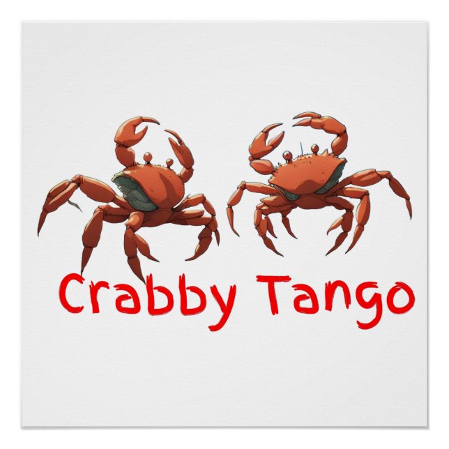 Poster Crabes dansants (Devant)