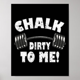 Poster Craie sale à moi