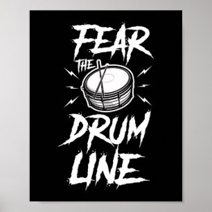 Poster Crains La Bande De Marche Drumline