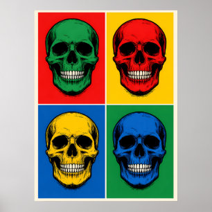 Poster Crânes