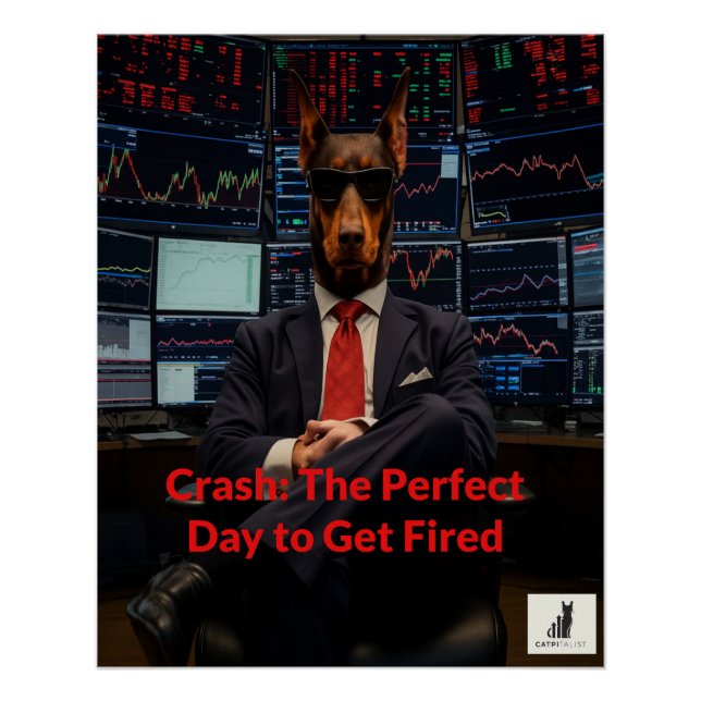 Poster Crash : Le jour idéal pour se faire virer (Devant)