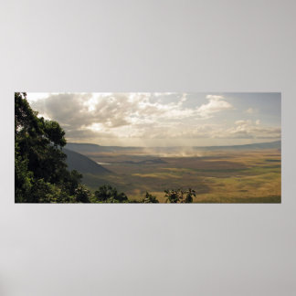 Poster Cratère de Ngorongoro, Tanzanie
