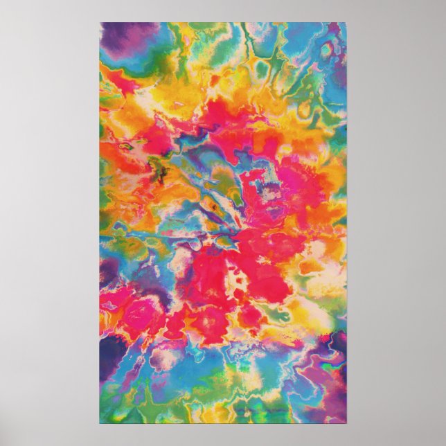 Poster cravate-colorant #1 (Devant)