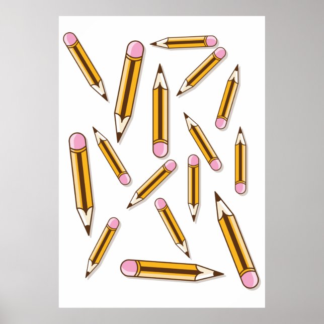 Poster Crayons (Devant)