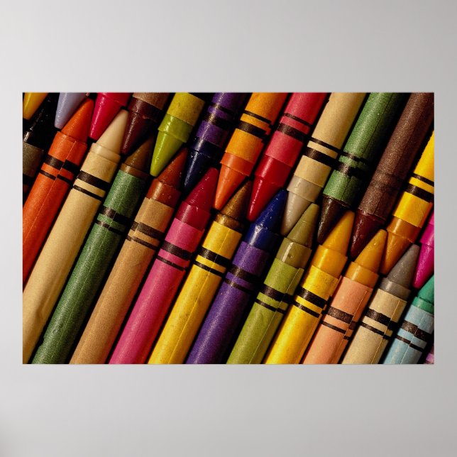 Poster Crayons (Devant)