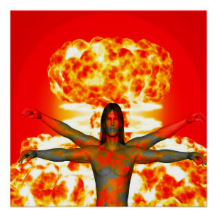 Poster Création atomique