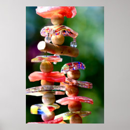 Poster Créations de verre et lumière