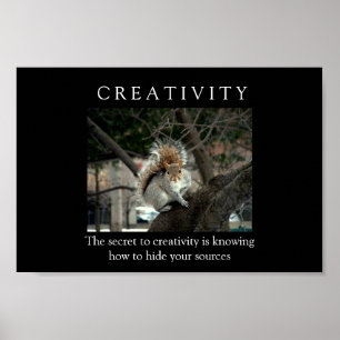 Poster Créativité