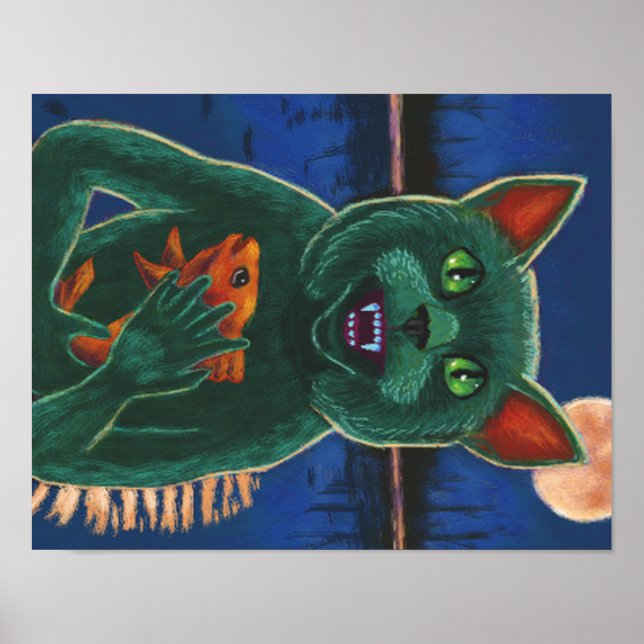 Poster Créature de chat de la lagune noire (Devant)