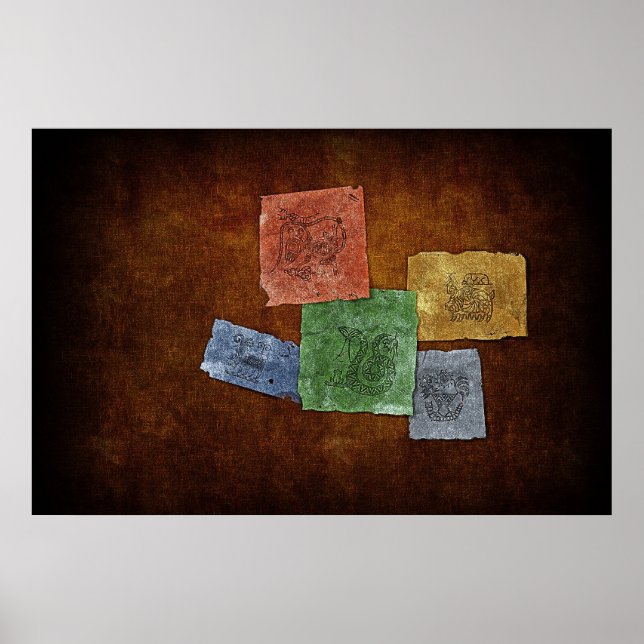 Poster Créatures (Devant)