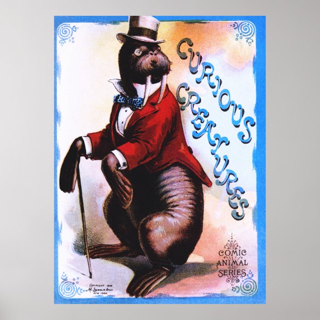 Poster Créatures curieuses - Sceau (Devant)