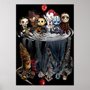 Poster Creeps Halloween Horror films cadeau