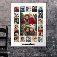 Créer un collage photo personnalisé avec 20 photos
