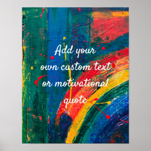 Poster Créer votre propre devis personnalisé - Peinture a