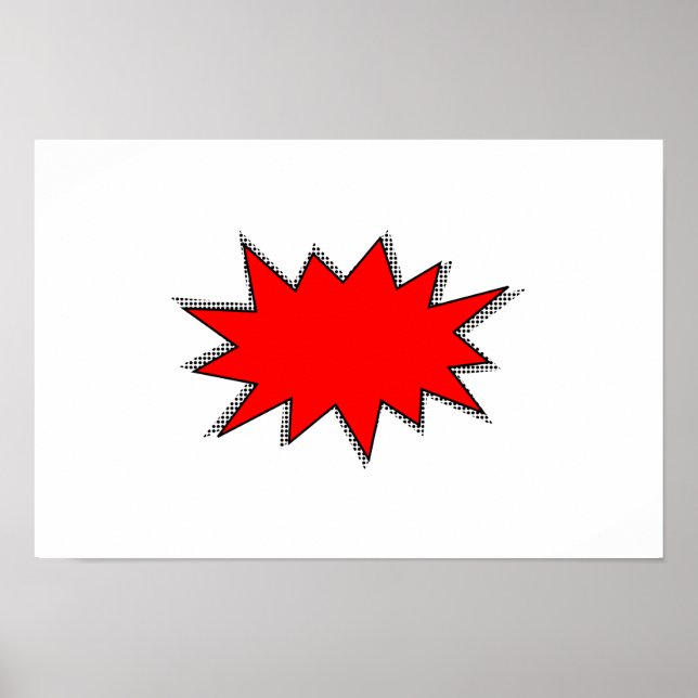 Poster Créez vos propres super-héros Onomatopoeias ! POW  (Devant)