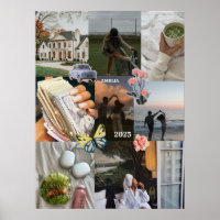 Créez votre propre carte de vision 2025 - Collage
