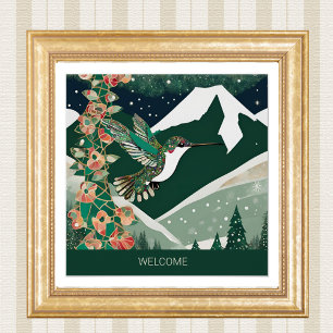 Poster Créez votre propre colibri de montagne