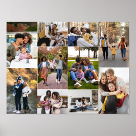 Poster Créez votre propre collection photo de 10 personne