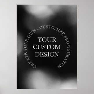 Poster Créez votre propre conception/logo personnalisé