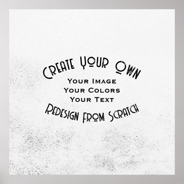 Poster Créez votre propre conception personnalisée (Devant)