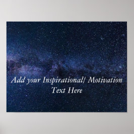 Poster Créez votre propre devis motivationnel/inspiratif