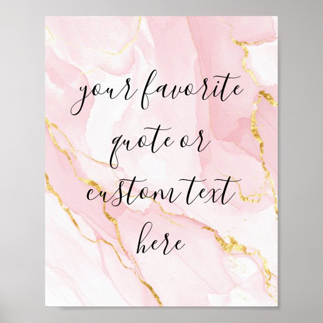 Poster Créez votre propre devis personnalisé de script él (Devant)