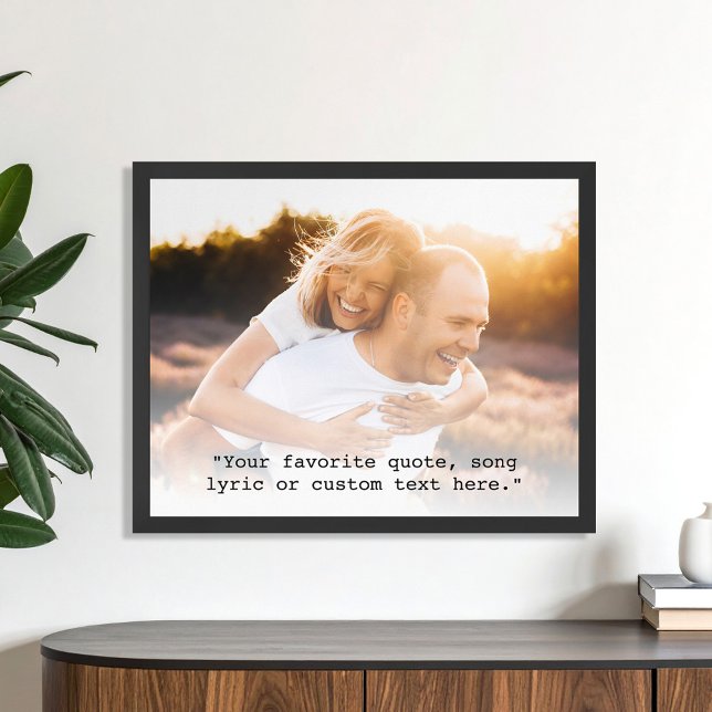 Poster Créez votre propre devis photo personnalisé (Créateur téléchargé)