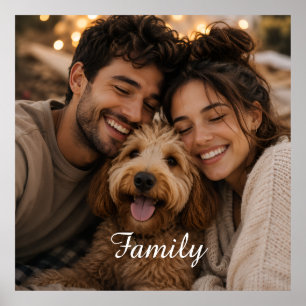 Poster Créez votre propre famille personnalisée