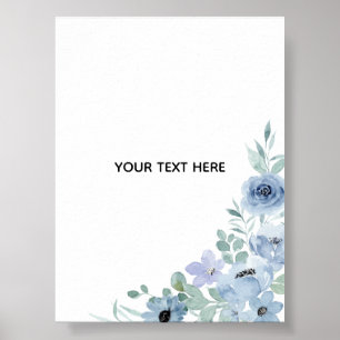 Poster Créez Votre Propre Fleur