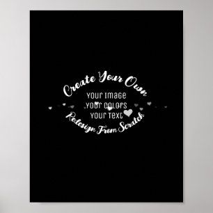 Poster Créez votre propre image personnalisée