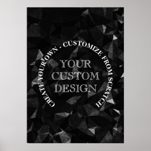 Poster Créez votre propre logo/conception personnalisé