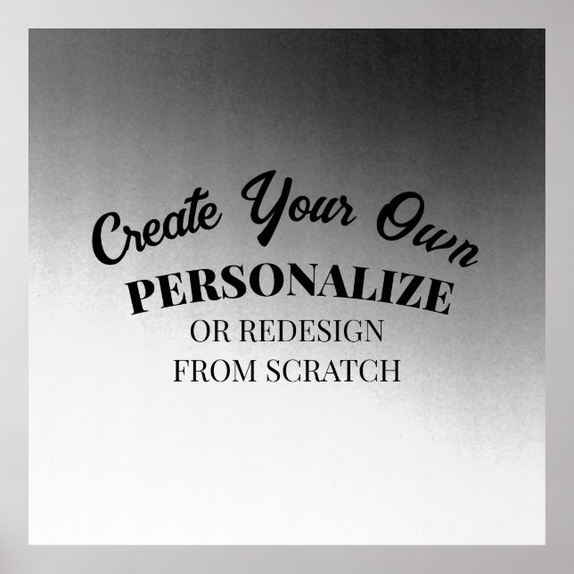 Poster Créez votre propre personnalisation (Devant)