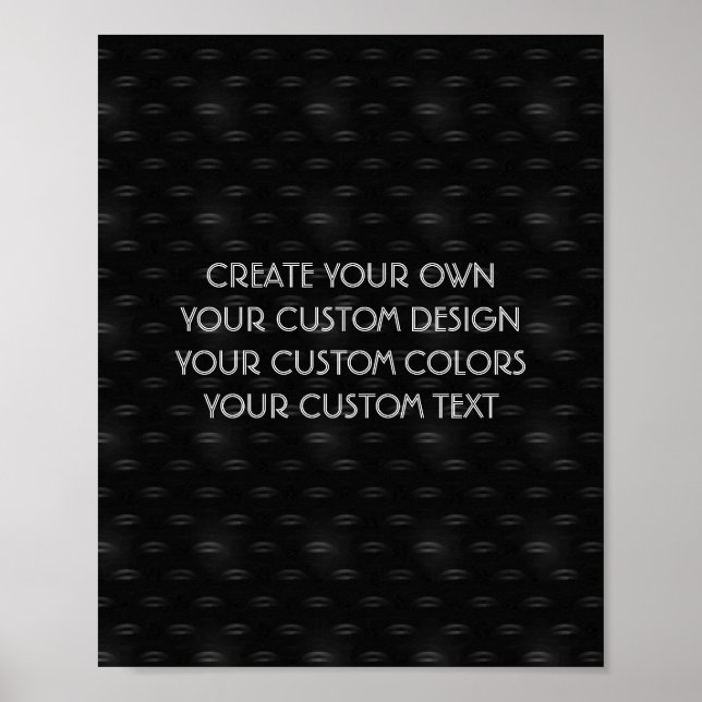 Poster Créez votre propre personnalisation (Devant)