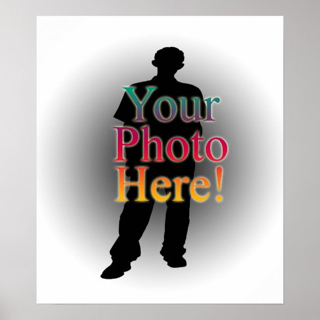 Poster Créez votre propre photo personnalisée (Devant)