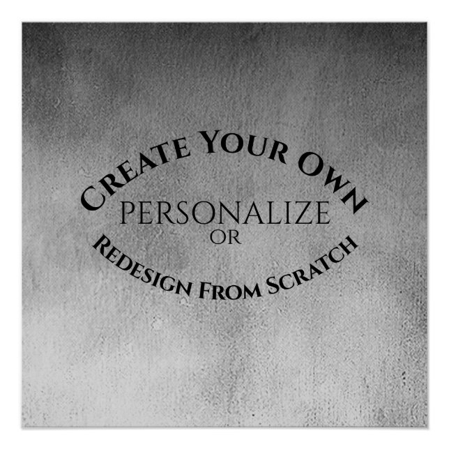 Poster Créez votre propre porte personnalisée (Devant)