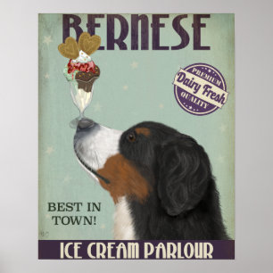 Poster Crème de glace bernoise