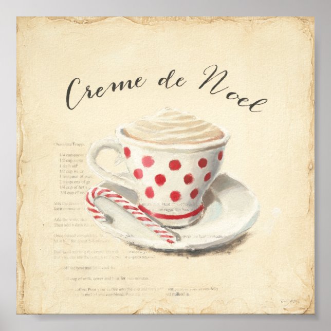 Poster Creme de Noel (Devant)