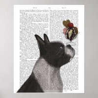 Crème glacée Boston Terrier