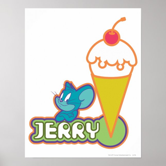 Poster Crème glacée Jerry (Devant)