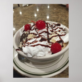 Poster Crème glacée Sundae