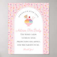 Crème glacée Sundae saupoudrée d'Amour Conseil béb