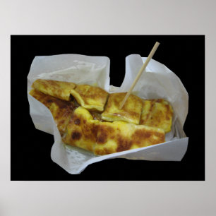 Poster Crêpe à la banane [Roti Kluai Khai] Street Food th
