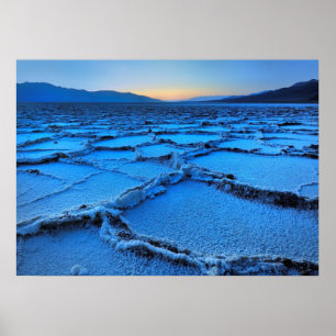 Poster crépuscule, Death Valley, la Californie