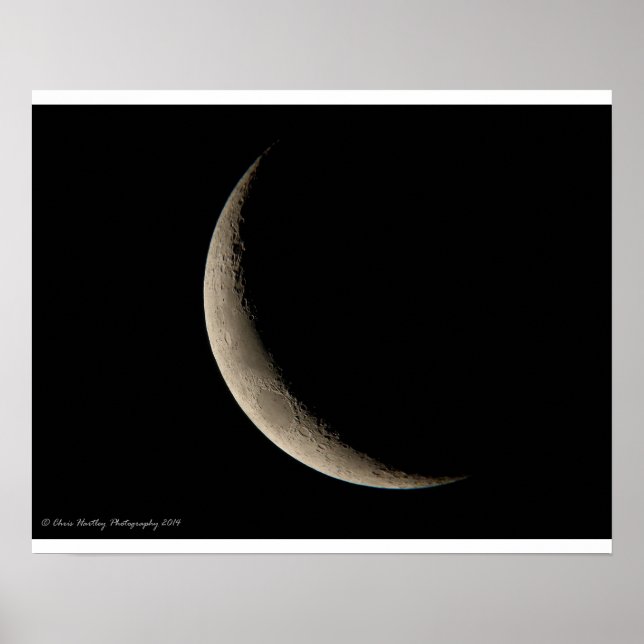 Poster Crescent de lune (Devant)