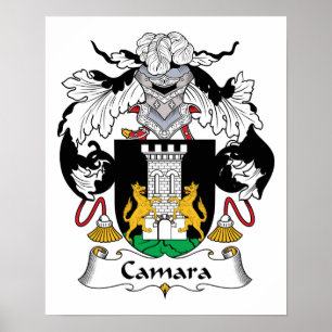 Poster Crest de la famille Camara