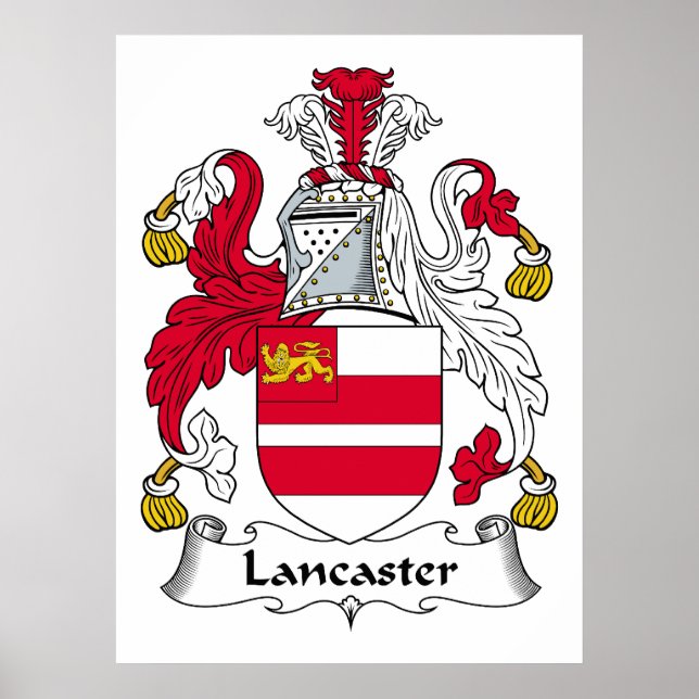 Poster Crest de la famille Lancaster (Devant)