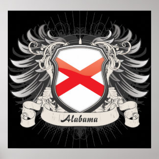 Poster Crest de l'Alabama