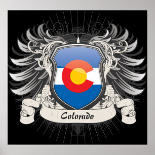 Poster Crest du Colorado
